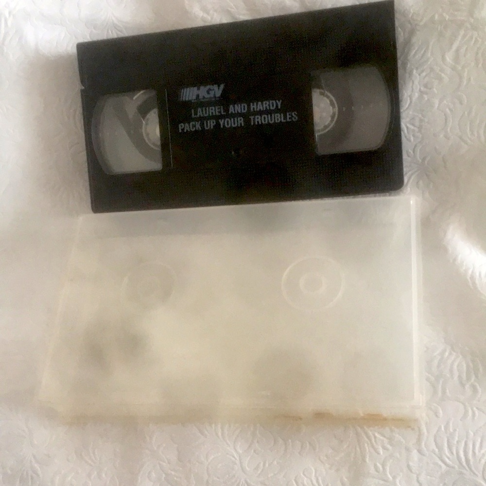 Pack Up Your Troubles VHS 1932 Laurel and Hardy full-length comedy feature